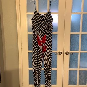 Stripped jumpsuit